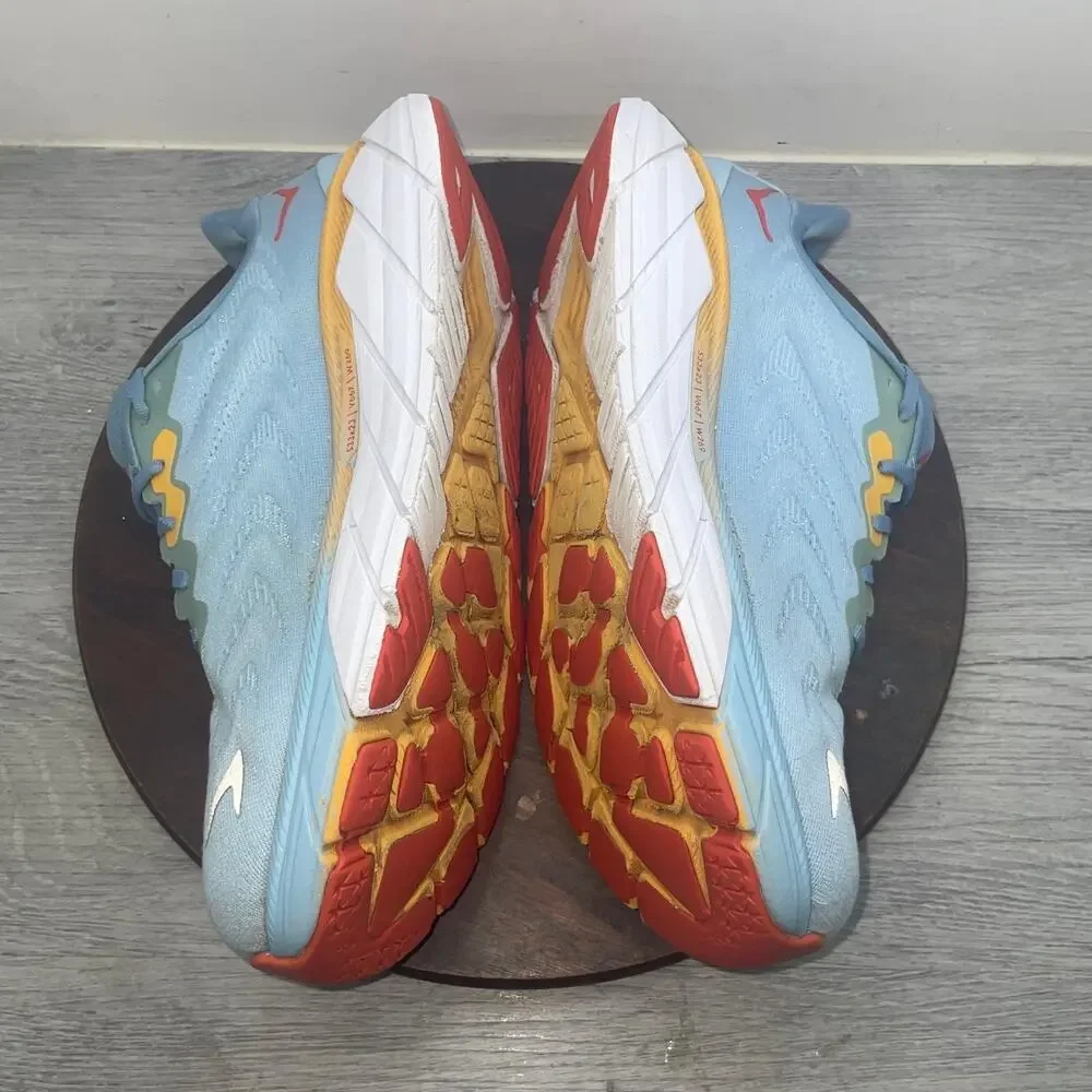 Hoka Arahi 6 Men’s Size 11 2E Wide Running Shoes Scuba Blue Yellow 1123196 SSMS